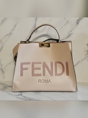 Tan Faux Fendi Bag